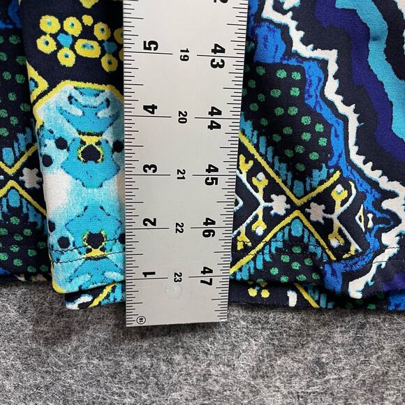 Chico's Women's Dress Size 1 Abstract Printed Maxi - Picture 9 of 11